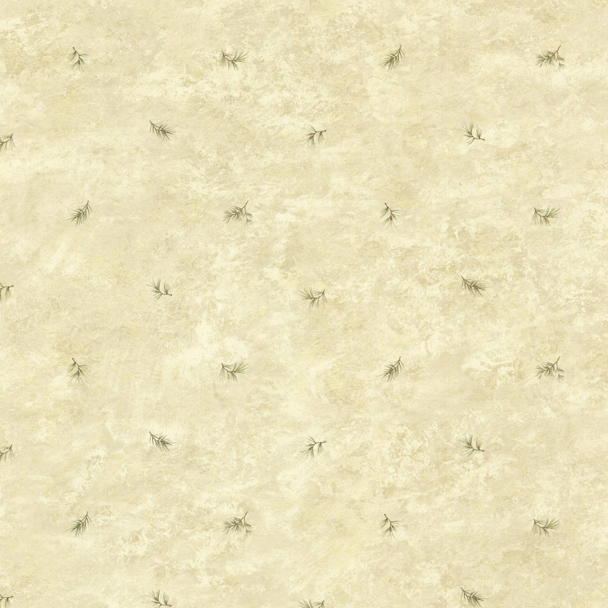 Chesapeake TLL01482 Pine Valley Sand Sprig Toss Wallpaper