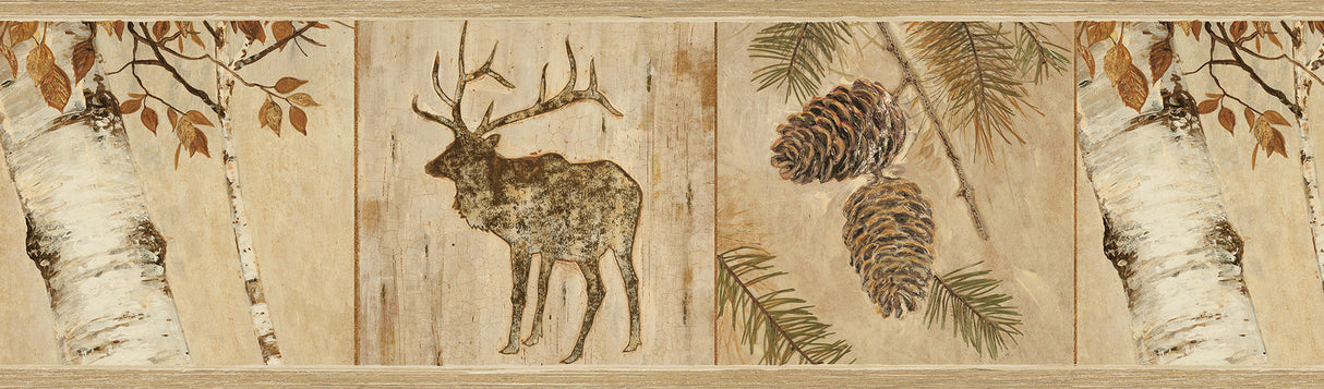 Chesapeake TLL01502B Tarpon Wheat Birch River Border