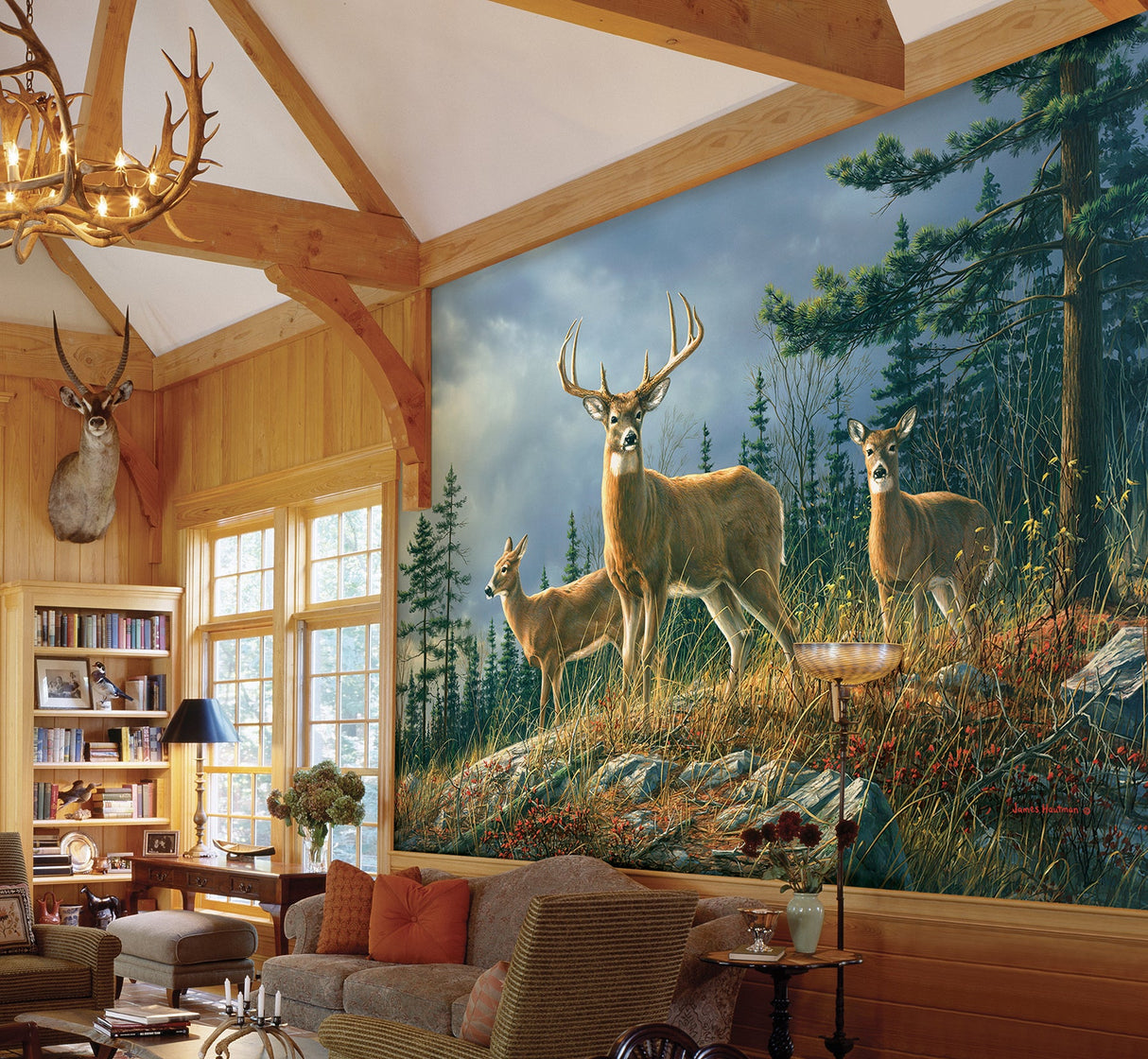 Chesapeake TLL151 Autumn Whitetail Mural