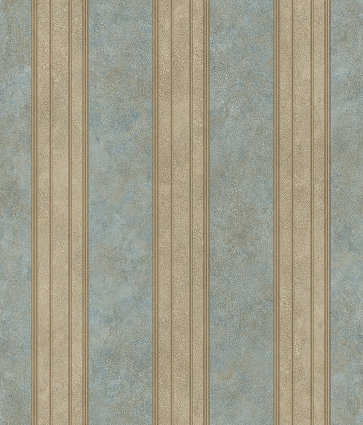 Chesapeake TLL26073 Sweetwater Aqua Tuscan Stripe Wallpaper