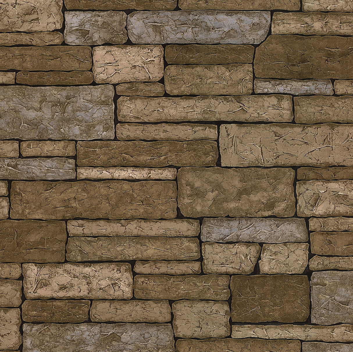 Chesapeake TLL41391 Clayton Neutral Stone Texture Wallpaper
