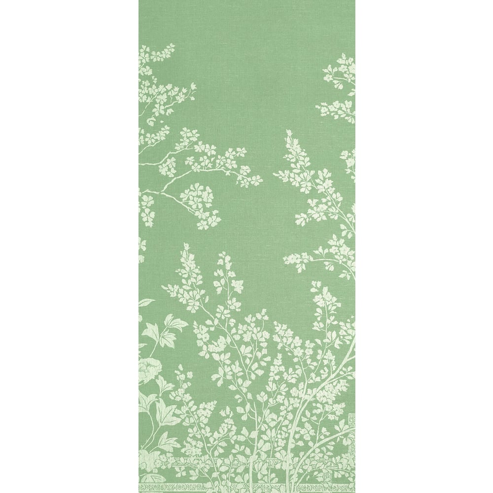 Thibaut TM10855-2 VILLA GARDEN MURAL - PANEL 2 Green Wallpaper