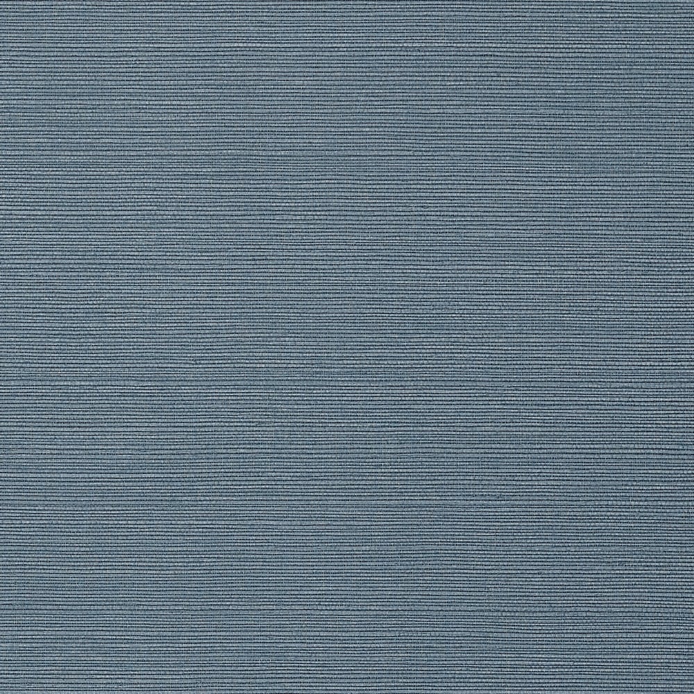 Thibaut TWW75156 TALUK SISAL Blue Wallpaper