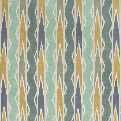KRAVET COUTURE UBUD.3.0 UBUD VERDIGRIS Fabric - Eade's Wallpaper