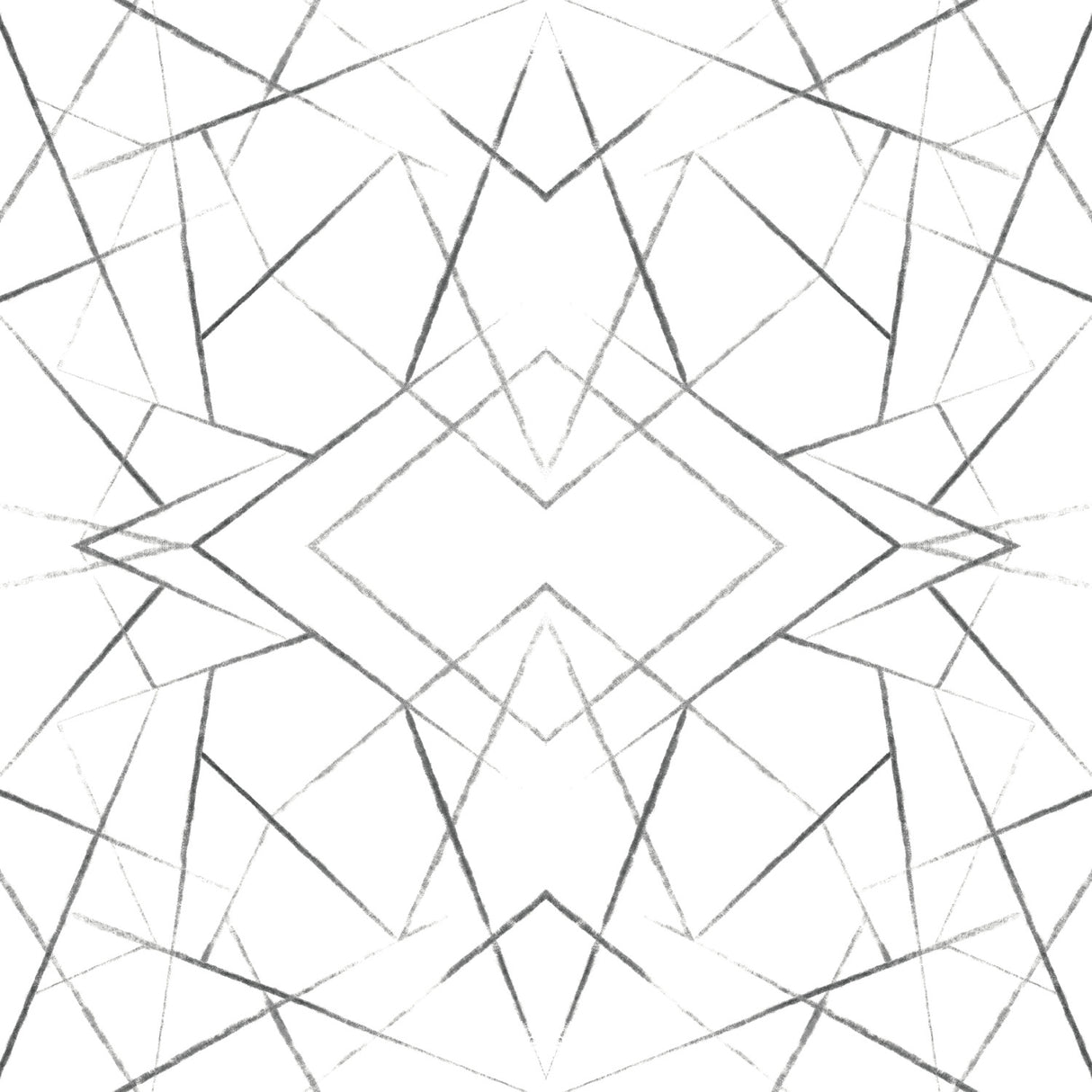 York UC3847 Geo Diamond Black Wallpaper