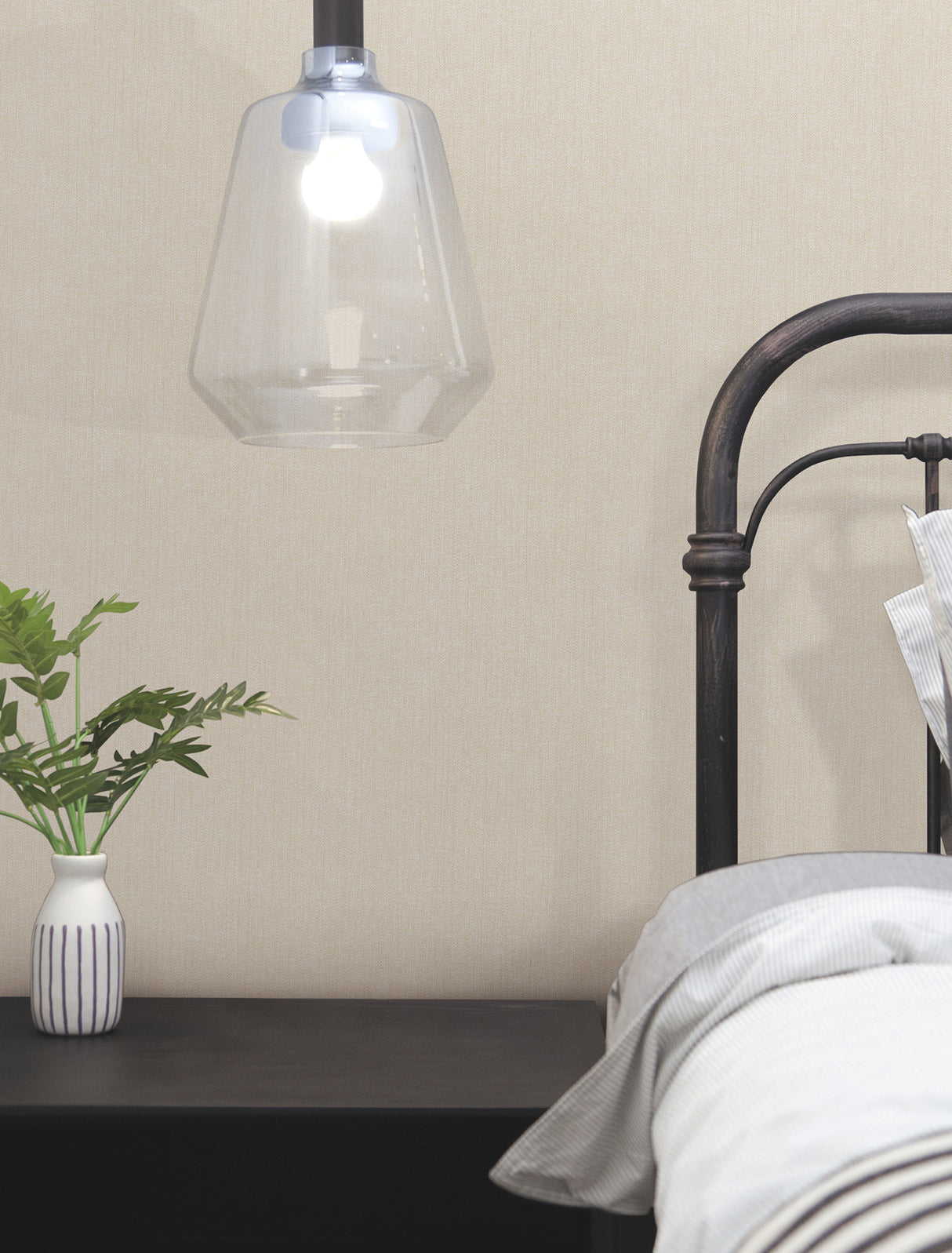 York UD2507N Purl One Cream Wallpaper