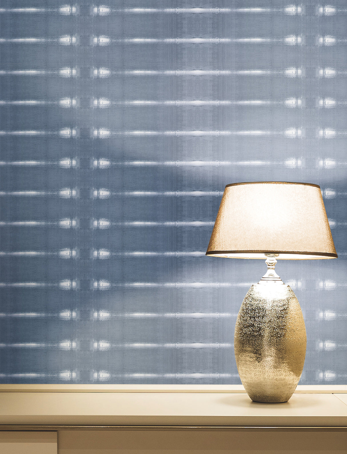 York UD2515N Resound Indigo Wallpaper