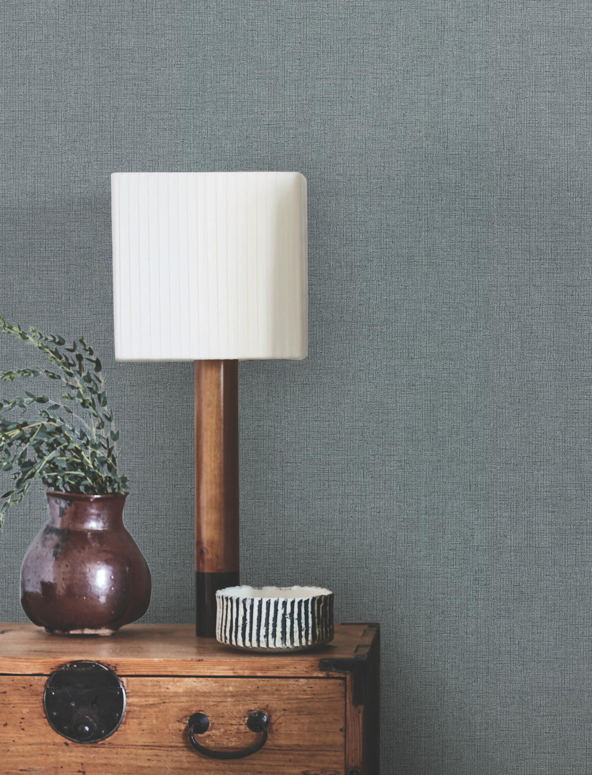 York UD2560N Hardy Linen Juniper Wallpaper