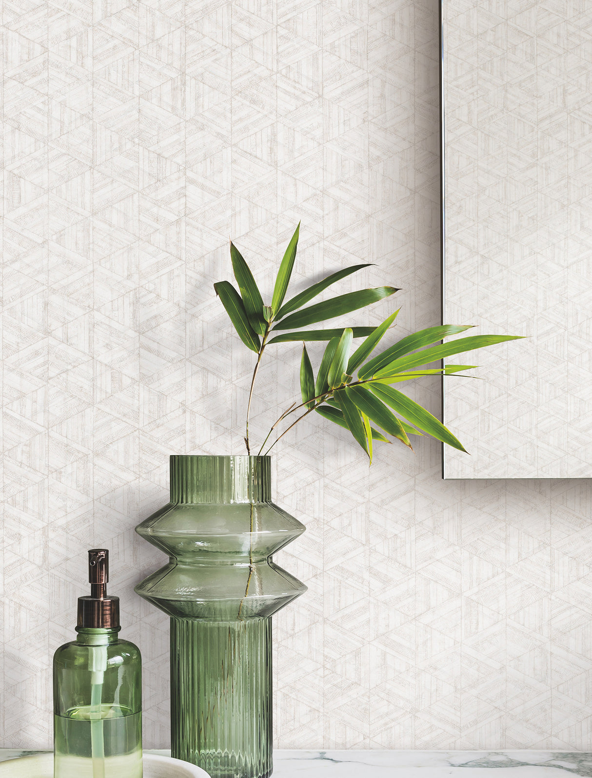 York UD2578N Rune Mother Of Pearl Wallpaper