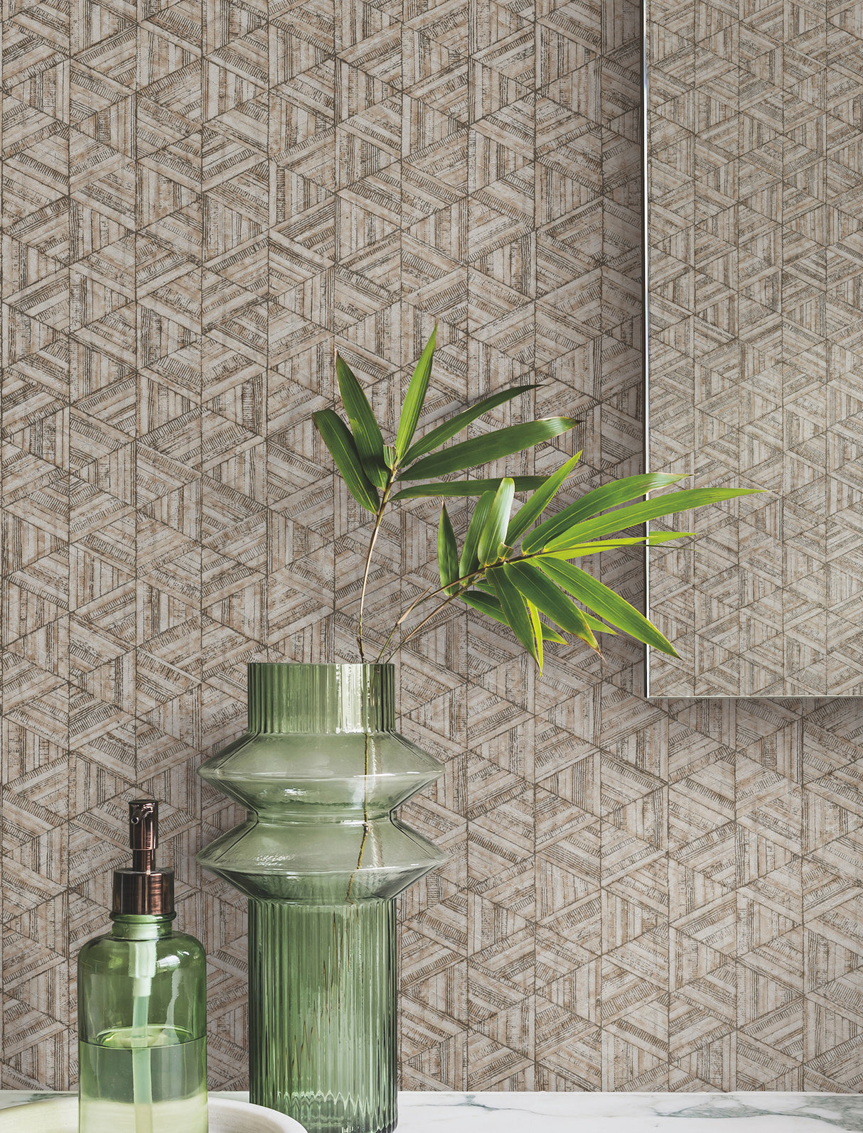 York UD2582N Rune Tortoiseshell Wallpaper