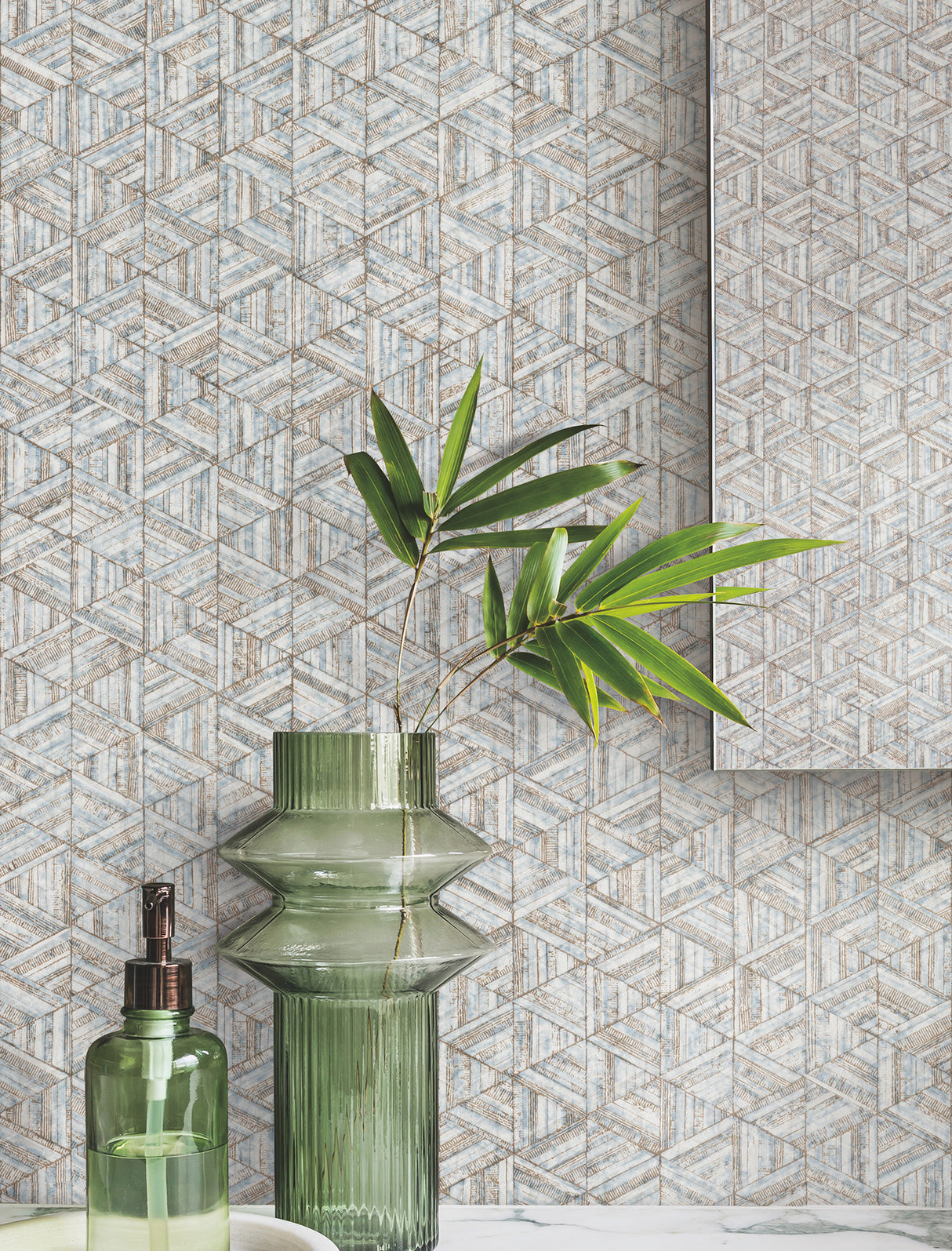 York UD2584N Rune Pewter Wallpaper