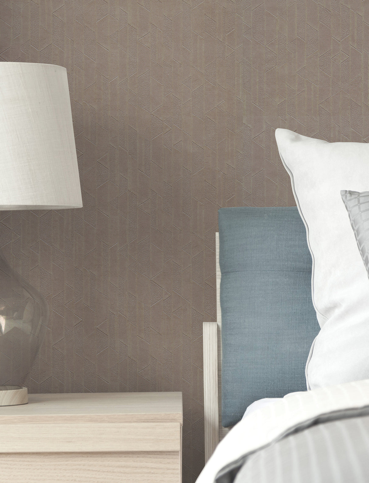 York UD2588N Verge Aged Bronze Wallpaper