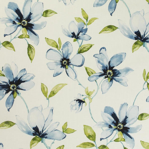 Mitchell MDS FF-2104-06 Floral Briarwood-Indigo - Eade's Wallpaper
