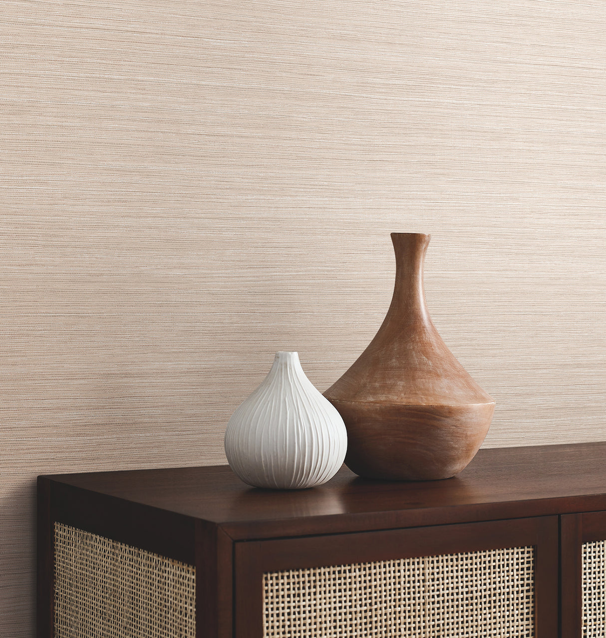 York Wallcoverings UW1030N Mystic Wheat Faux Grasscloth Wall
