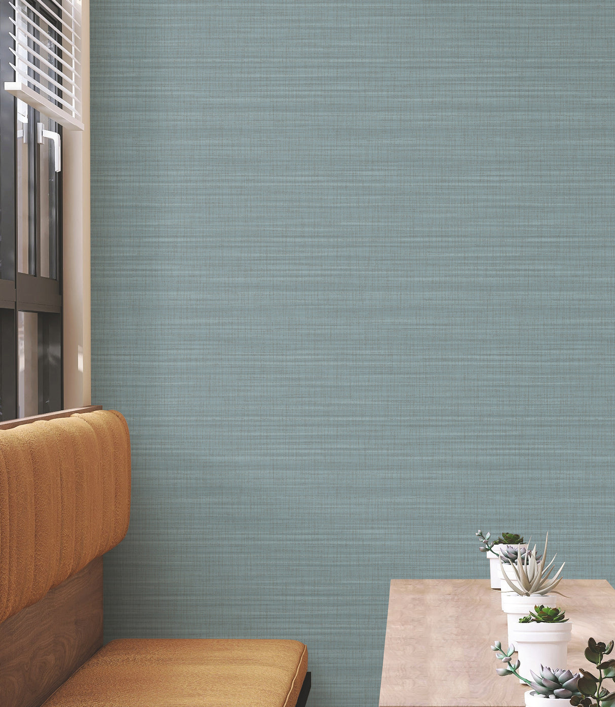 York Wallcoverings UW1040N Down To Earth Aquamarine Striated