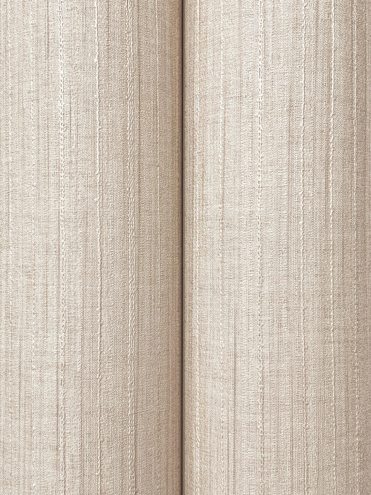 York Wallcoverings UW1052N Silk Spun Beige Tactile Stripe Wa