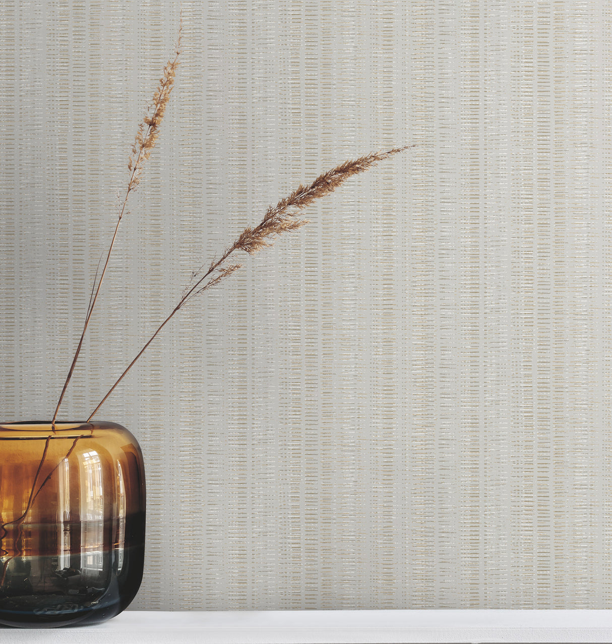 York Wallcoverings UW1090N Line In The Sand Light Grey Woven