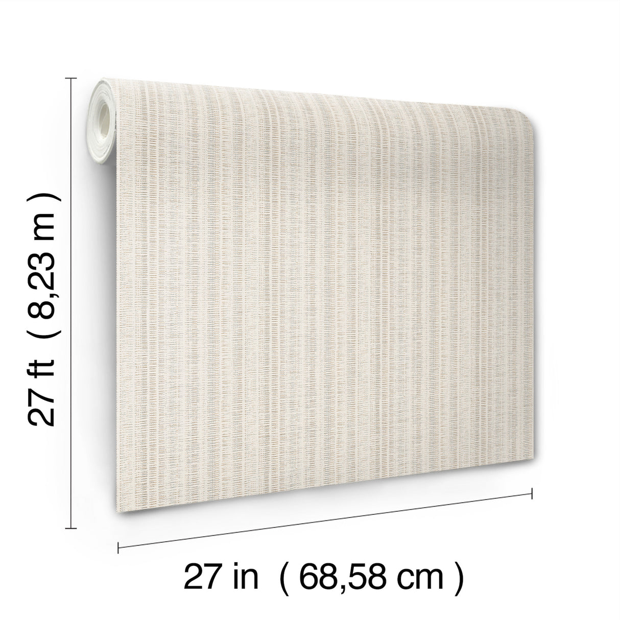 York Wallcoverings UW1093N Line In The Sand Off-White Woven