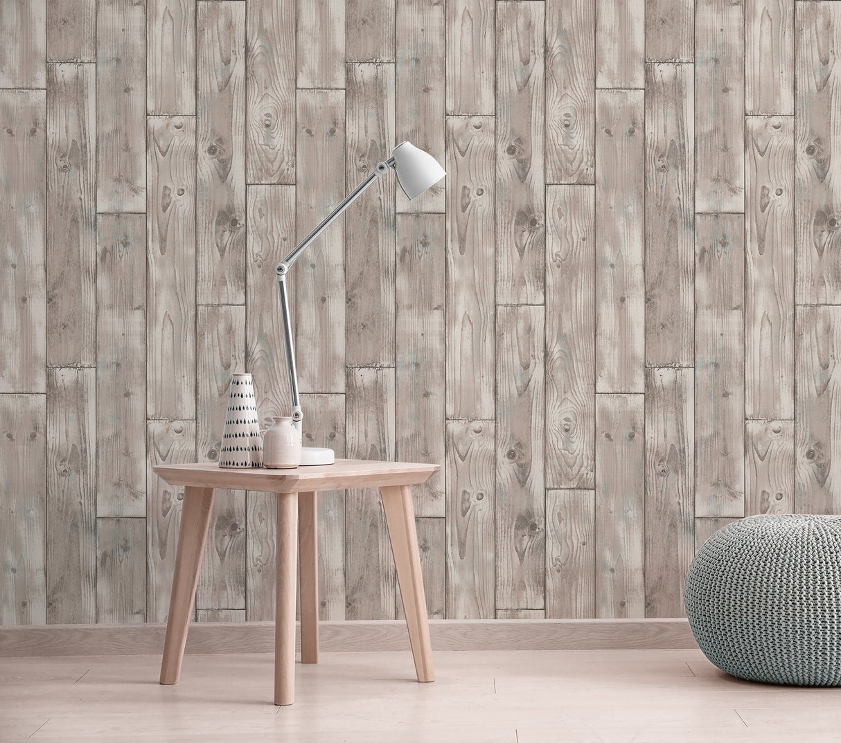 Brewster UW24766 Niantic Blue Drift Wood Wallpaper