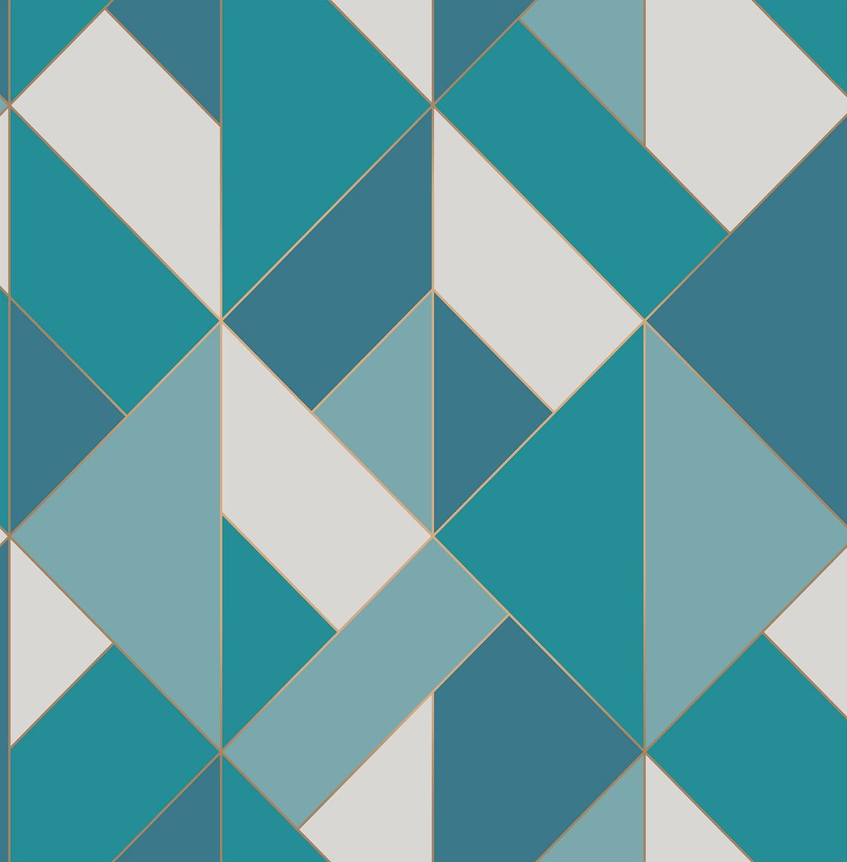 Brewster UW24780 Delano Blue Structured Geo Wallpaper