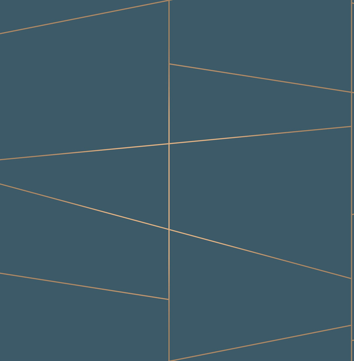 Brewster UW24789 Fairmont Blue Deco Fracture Wallpaper