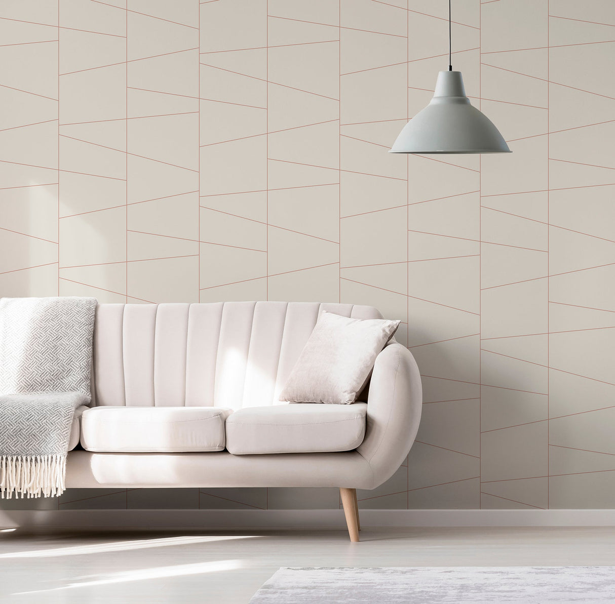 Brewster UW24790 Fairmont Eggshell Deco Fracture Wallpaper