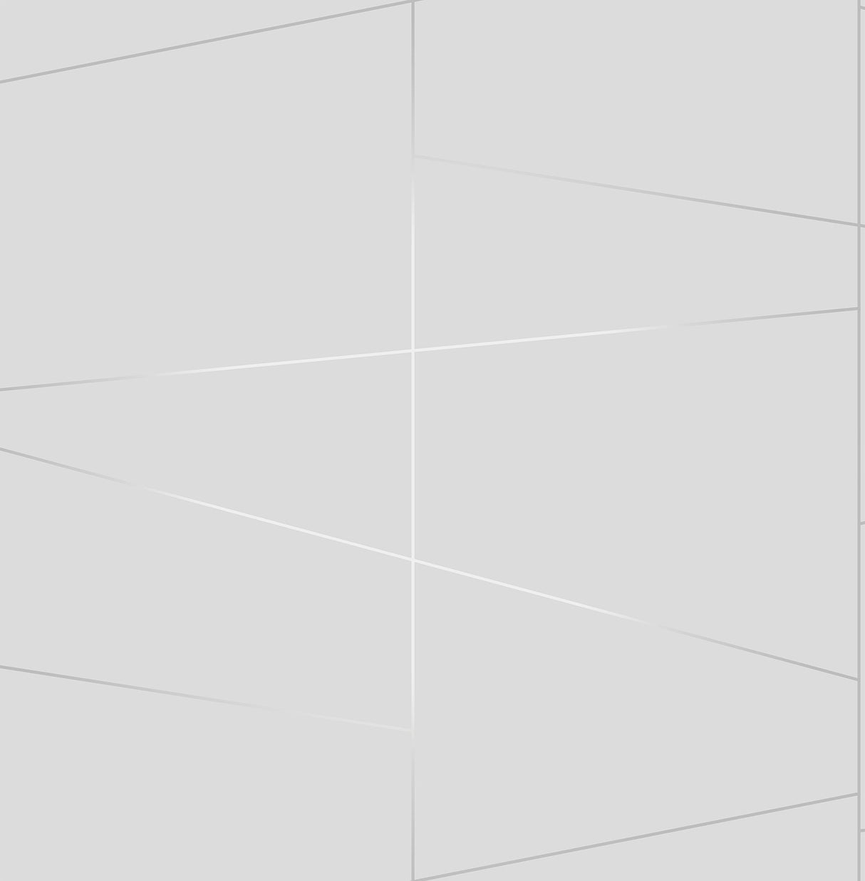 Brewster UW24791 Fairmont Silver Deco Fracture Wallpaper