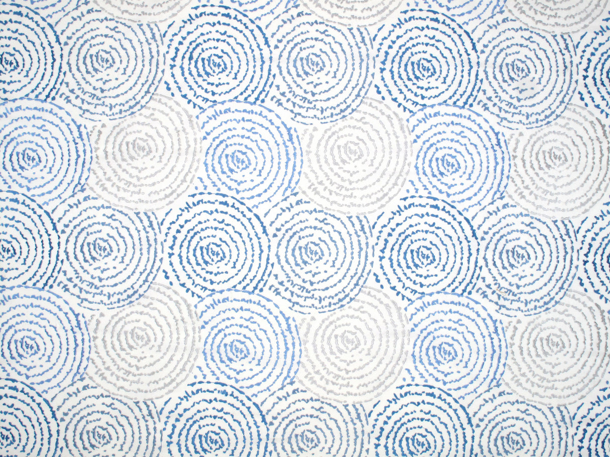 Scalamandre V5 00036140 MEDITERRANEAN CORIOLIS Fabric - Eade's Wallpaper