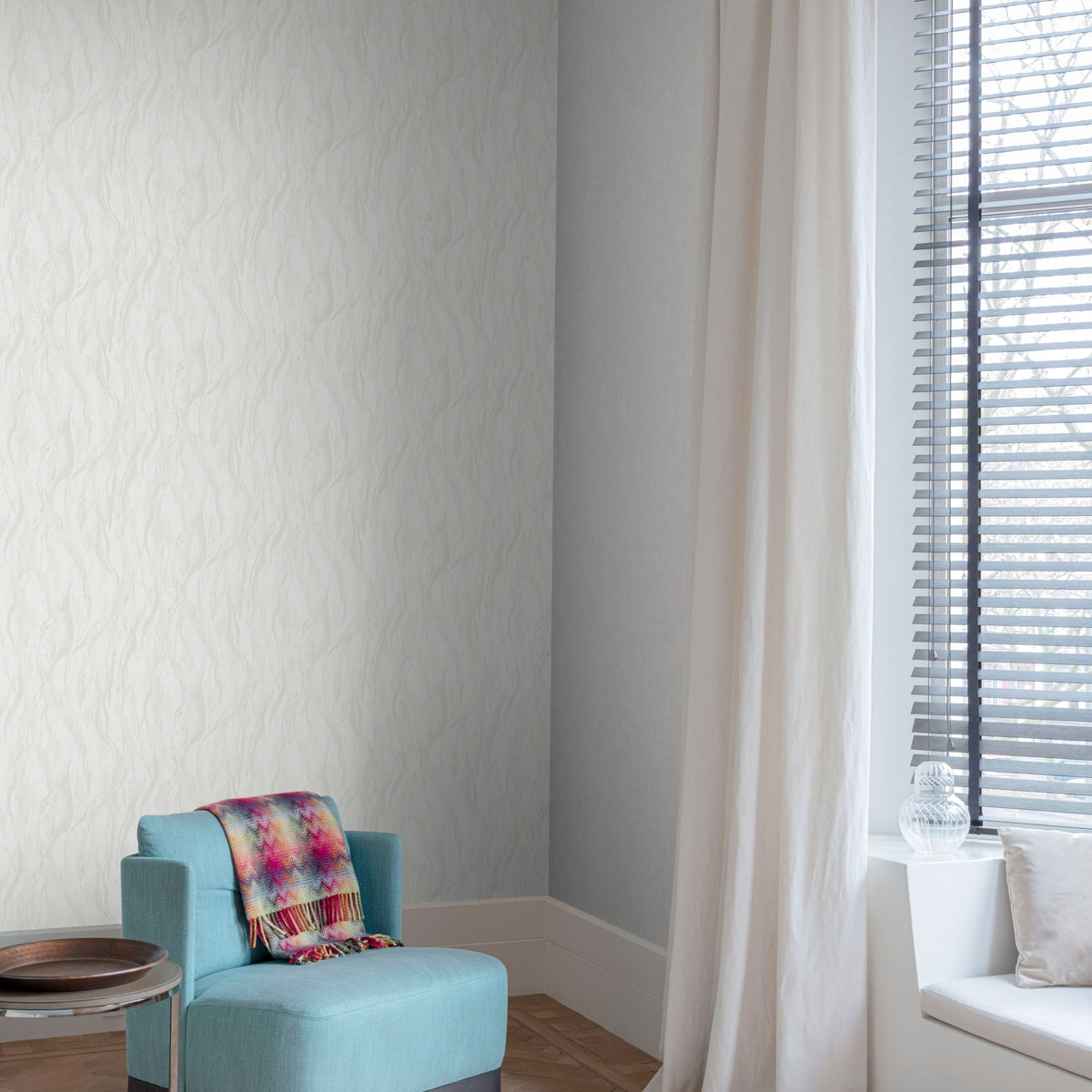 Galerie Very Marble Plain Cream Wallpaper VE1202