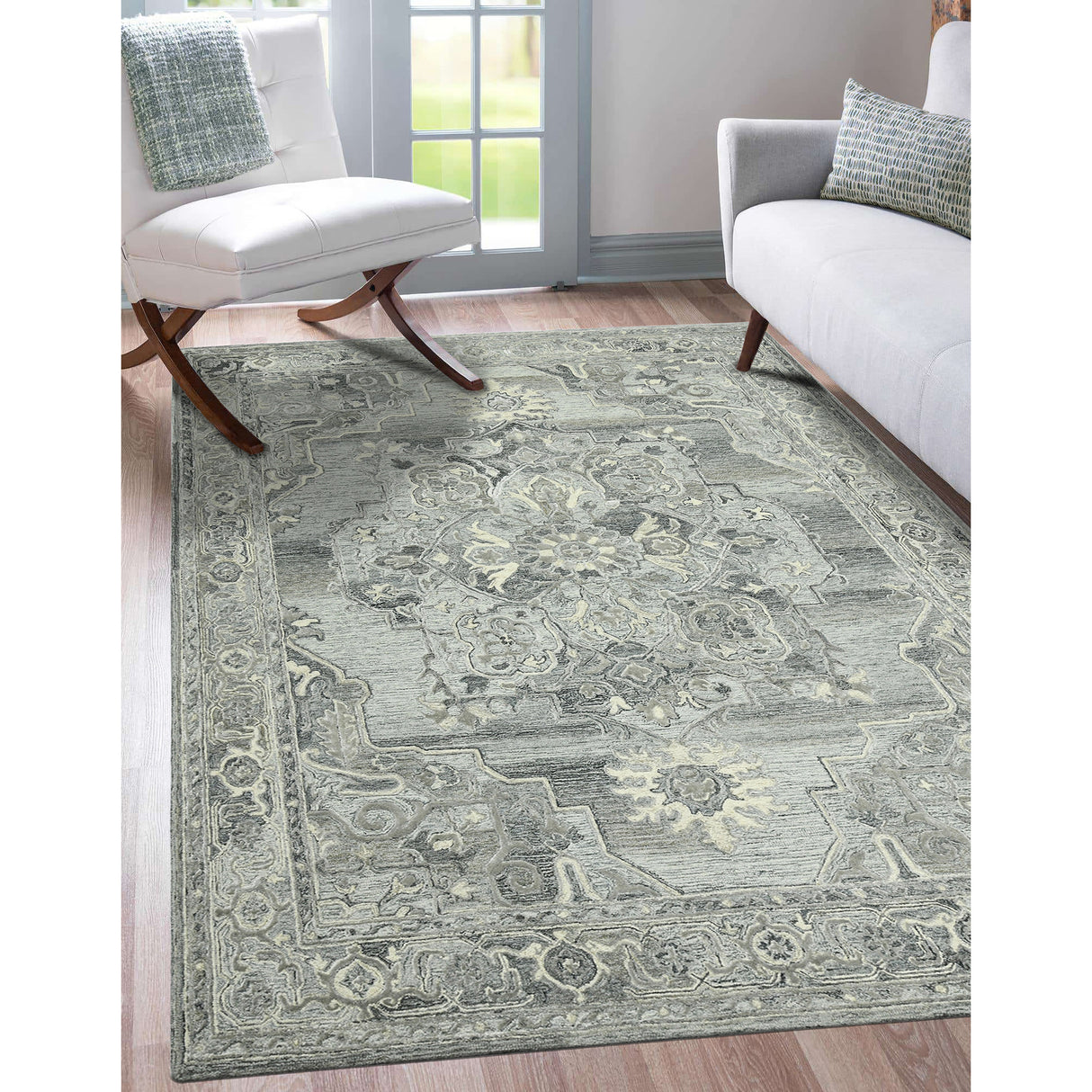 Amer Rugs VES-7 Vestige Farmhouse Oriental Area Rug