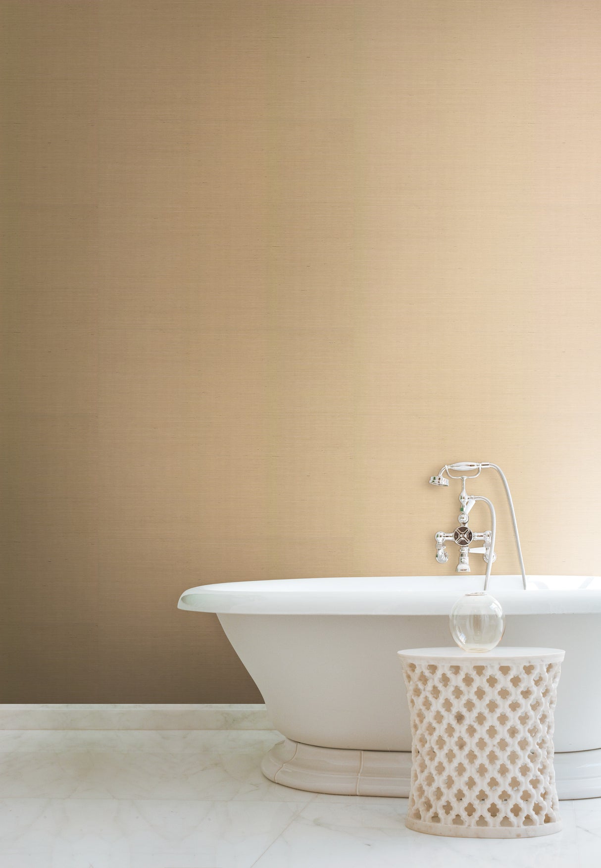 York VG4400 Plain Grass Beige Wallpaper