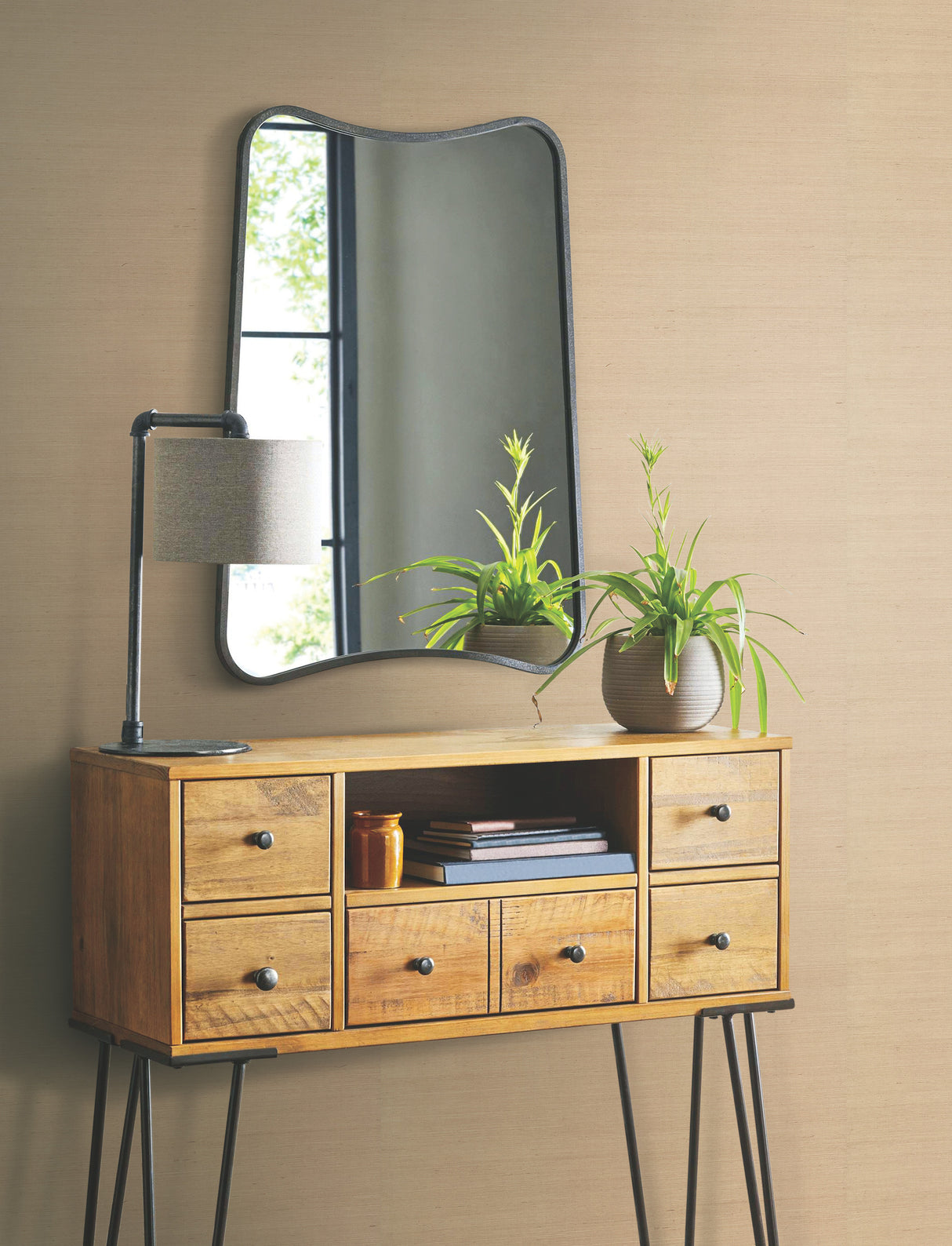 York VG4402 Plain Grass White Wallpaper