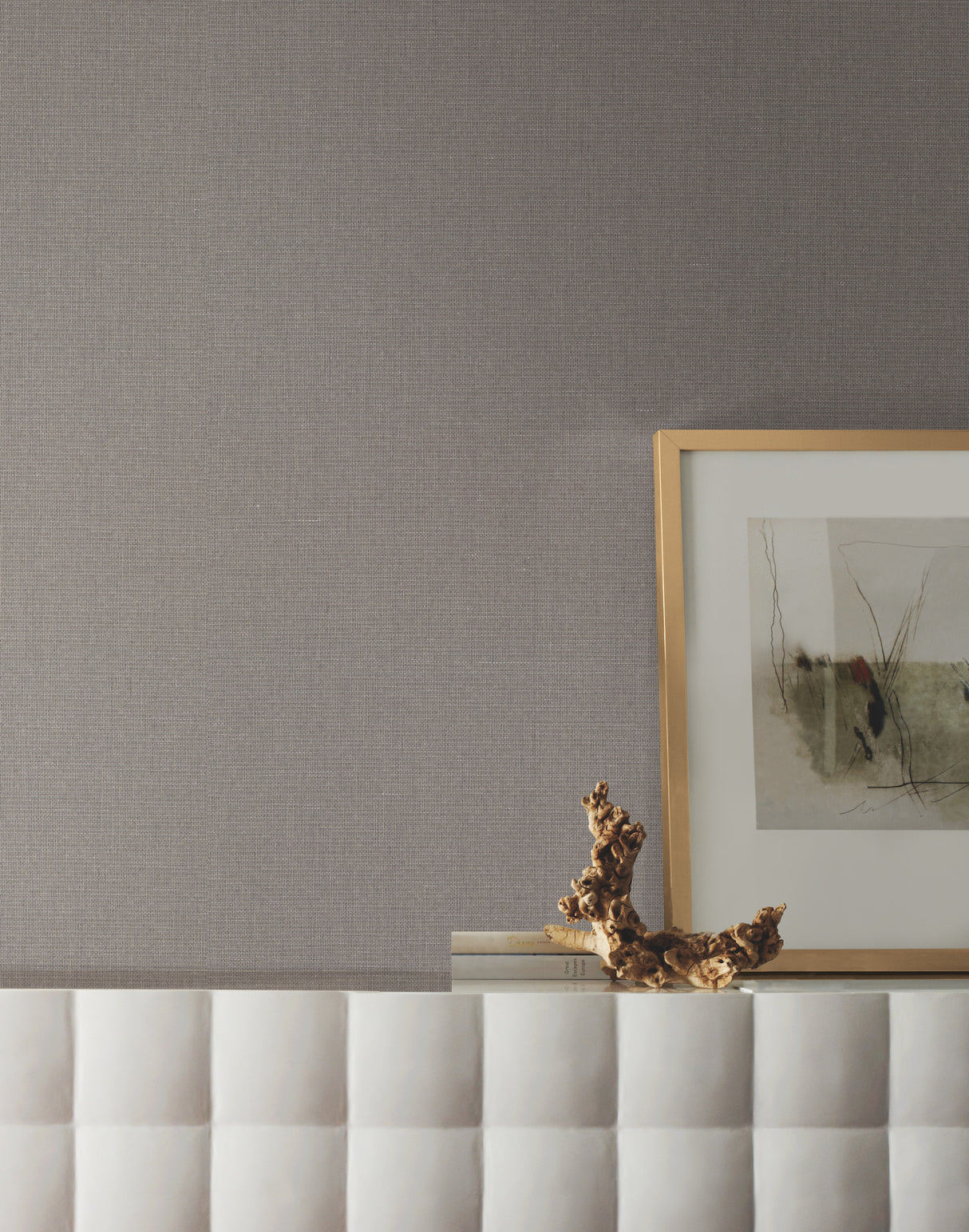 York VG4412 Crosshatch String Black & Grey Wallpaper
