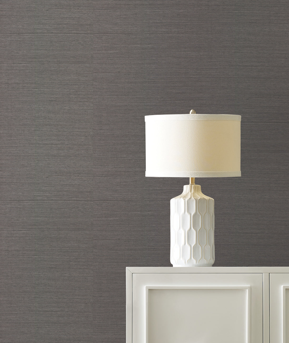 York VG4418NW Maguey Sisal Silver Wallpaper