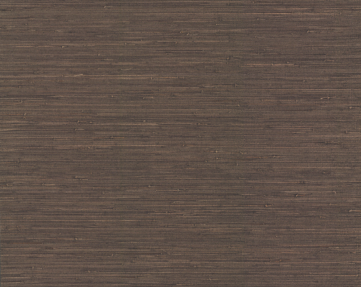 York VG4437GV Knotted Grass Brown Wallpaper