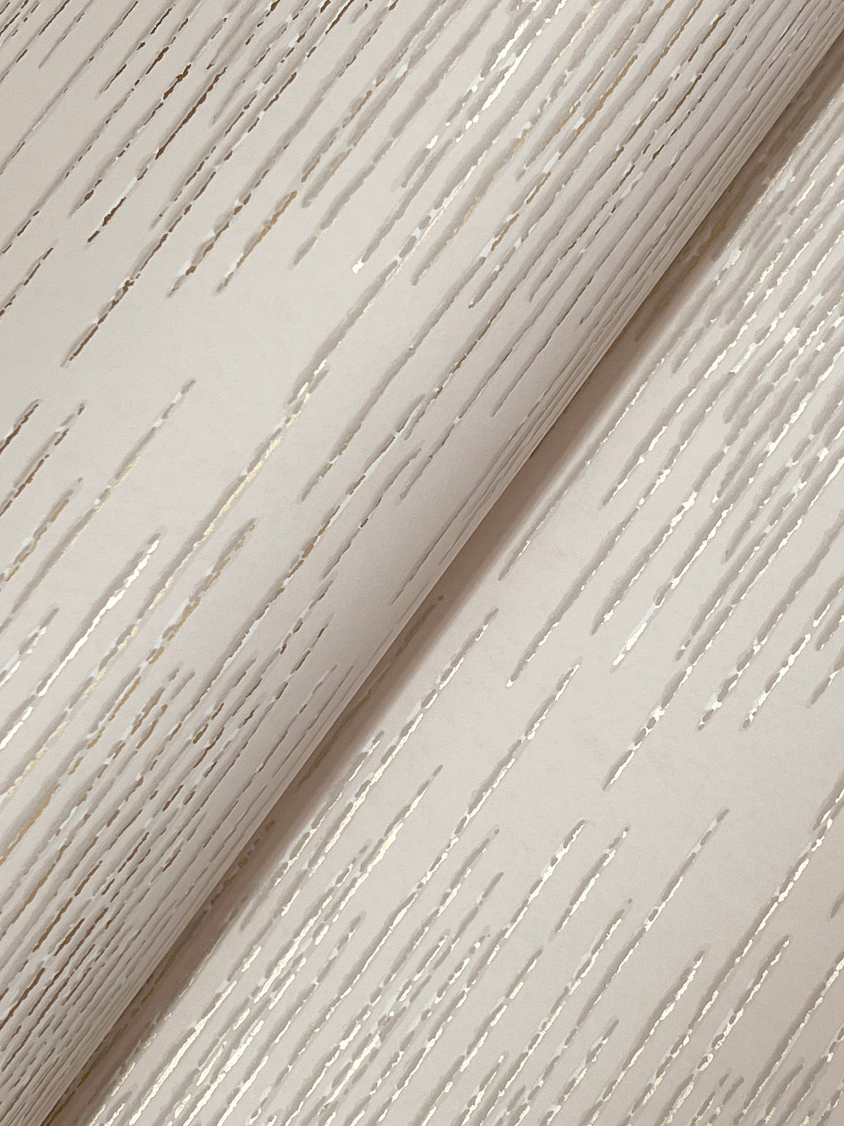 Ronald Redding VR1502 Operetta Blush Metallic Columns Wallpaper