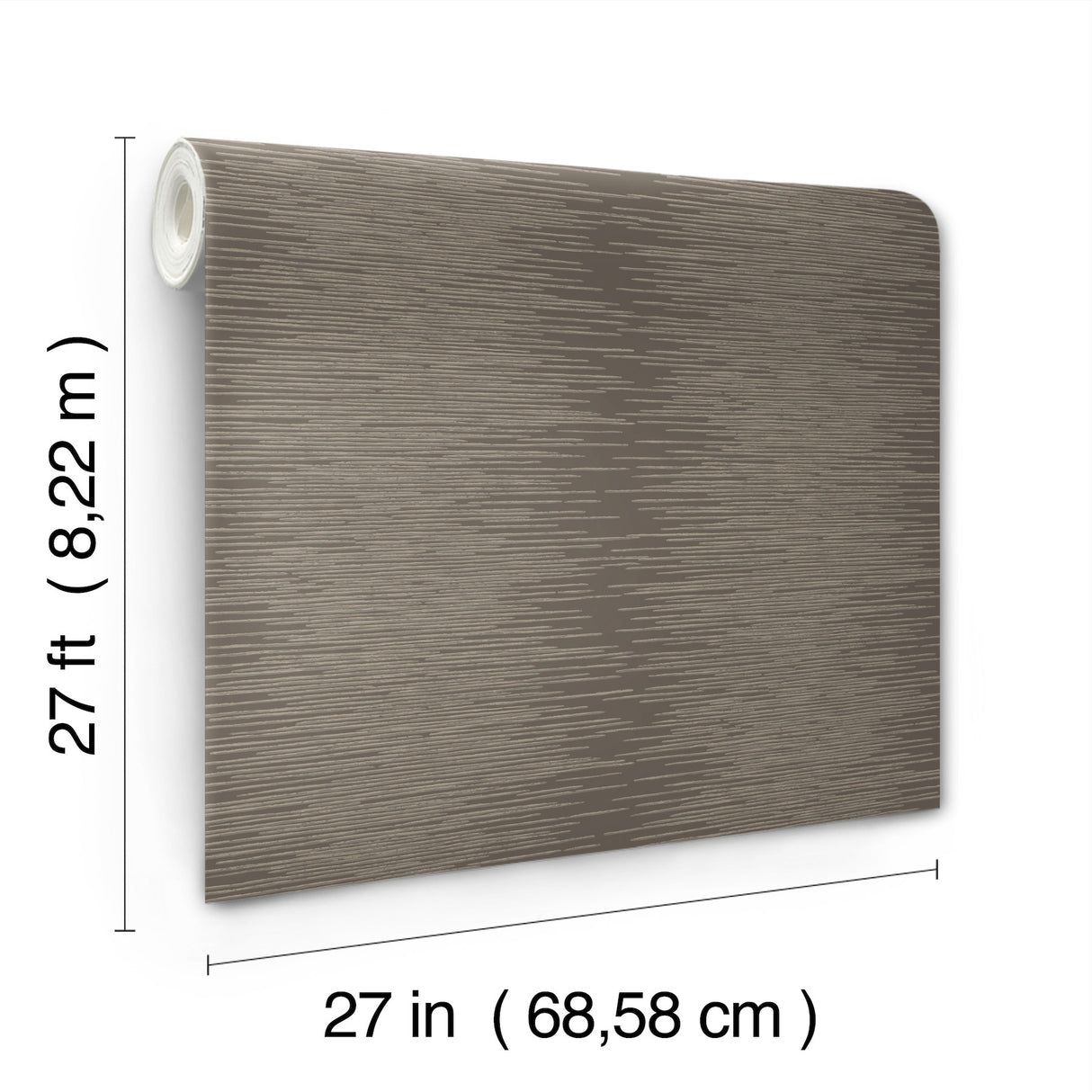 Ronald Redding VR1505 Operetta Stone Metallic Columns Wallpaper