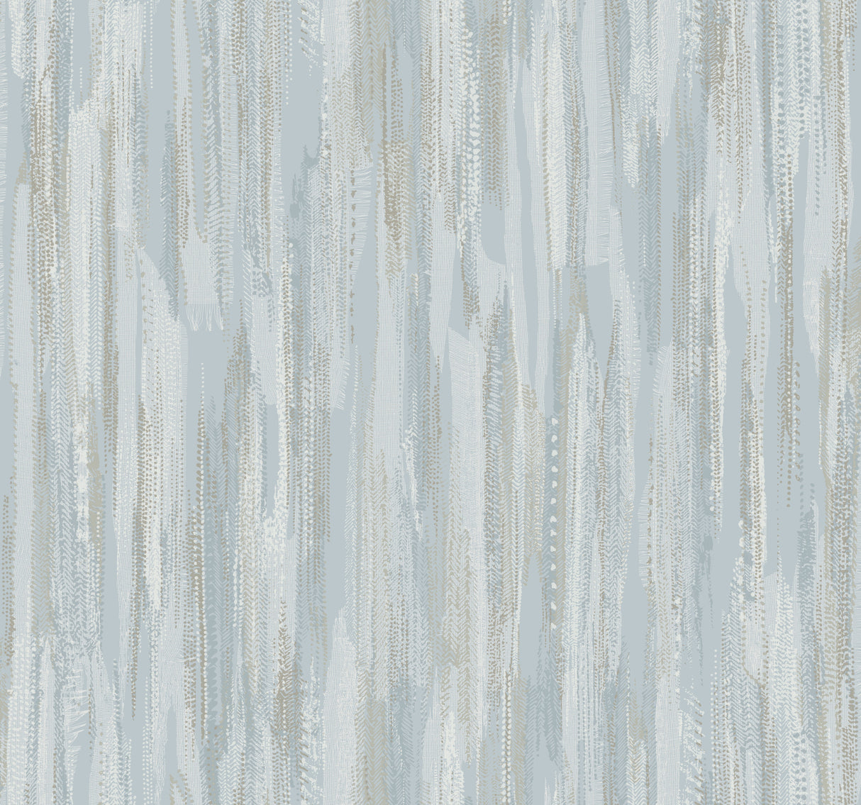 Ronald Redding VR1524 Tribeca Light Blue Texture Stripe Wallpaper