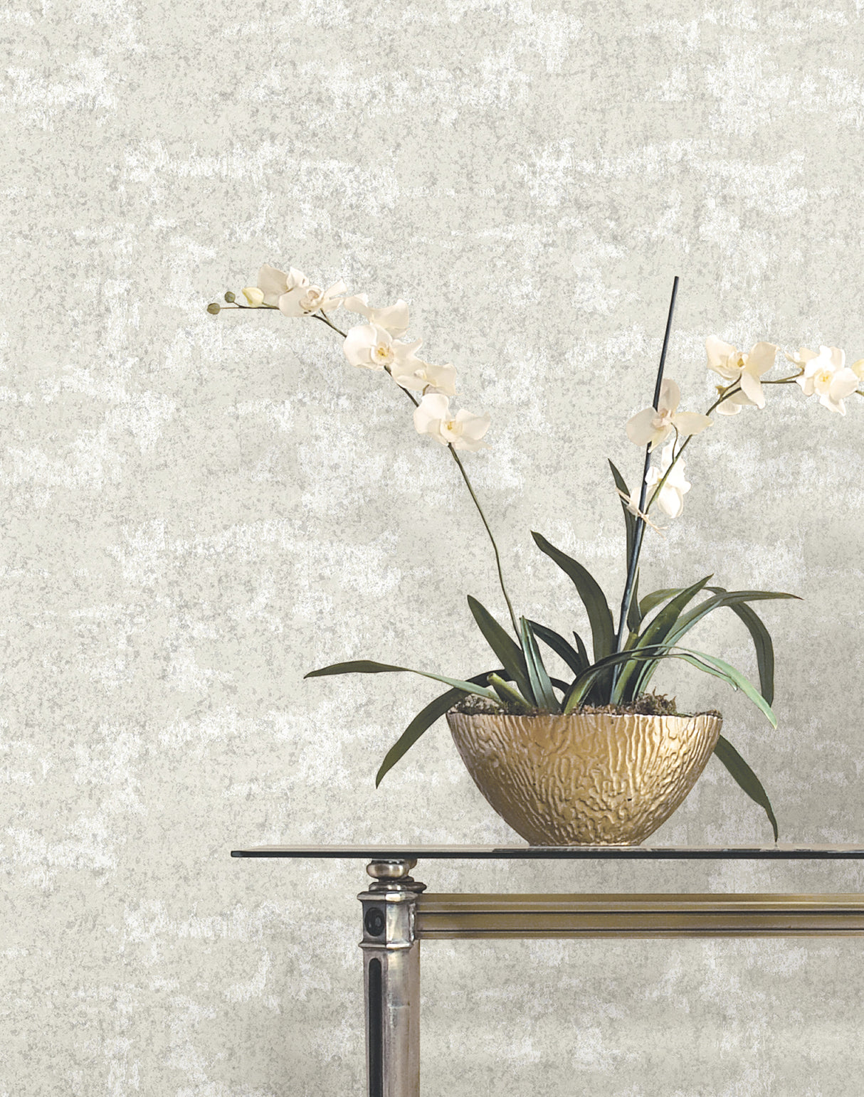 Ronald Redding VR1541 Crystal Cloud Dove Beaded Wallpaper