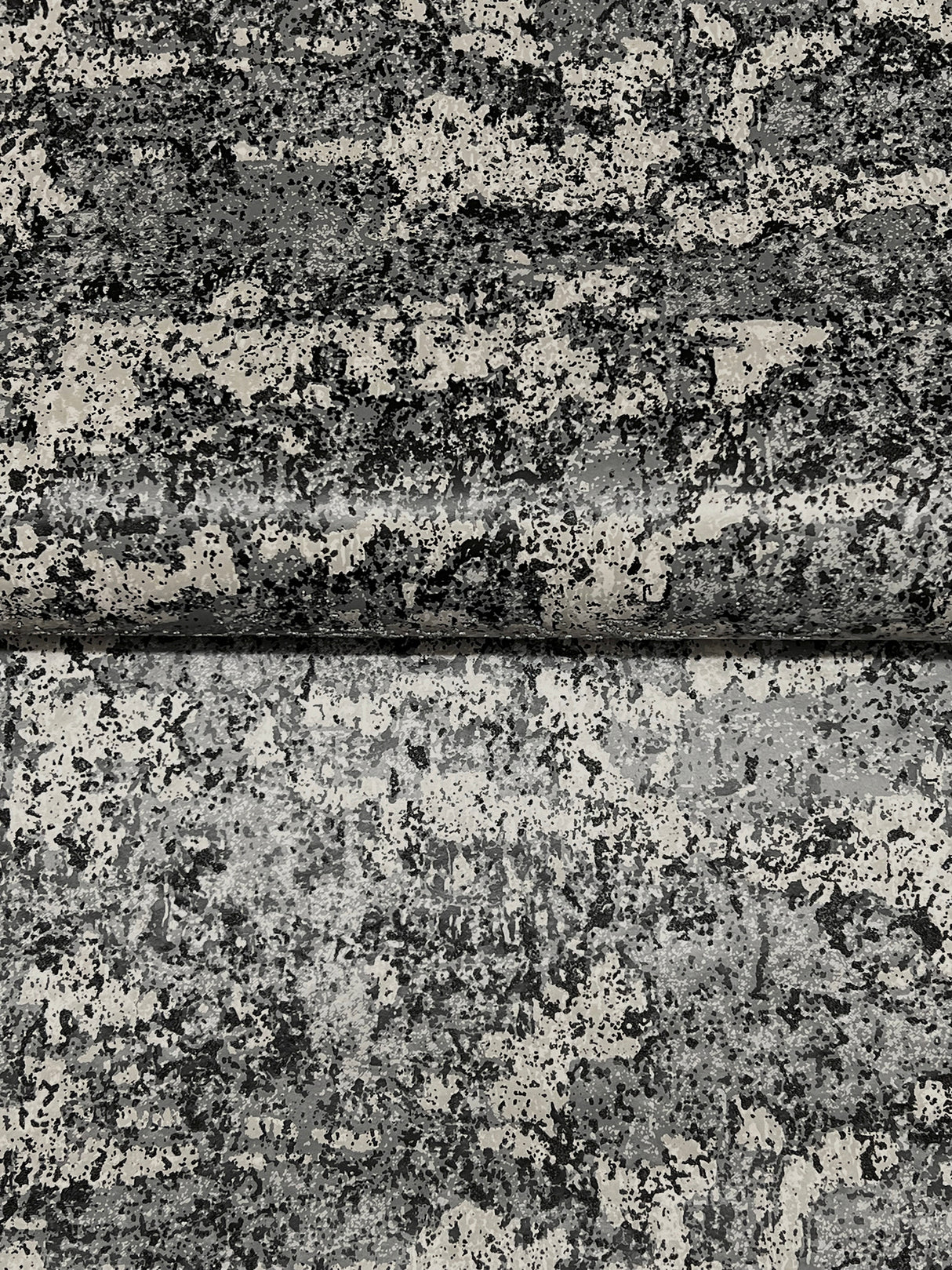 Ronald Redding VR1544 Crystal Cloud Charcoal Beaded Wallpaper