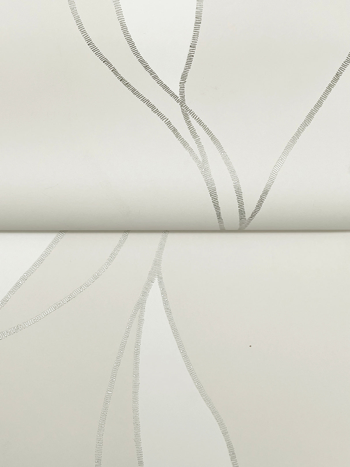 Ronald Redding VR1550 Society Hill Dove Abstract Leaf Wallpaper