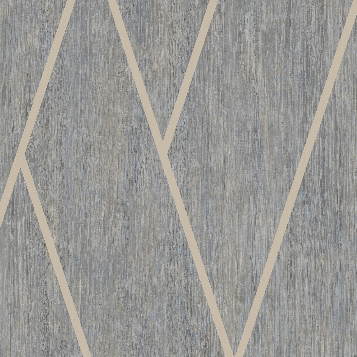 Veer Decor Wood Texture Chevron Blue Grey Wallpaper VRBR09-7