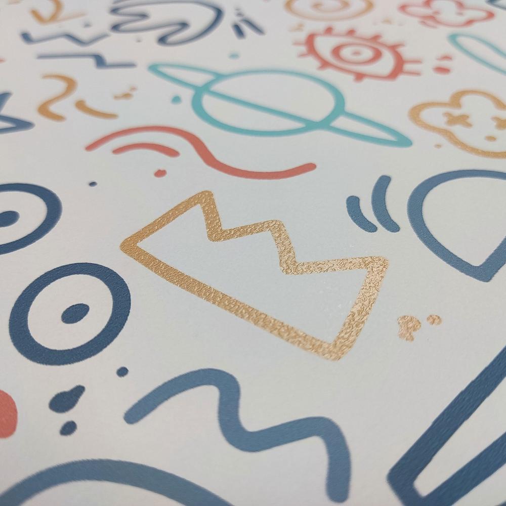 Veer Decor Doodle Multi Wallpaper VRKG10-754