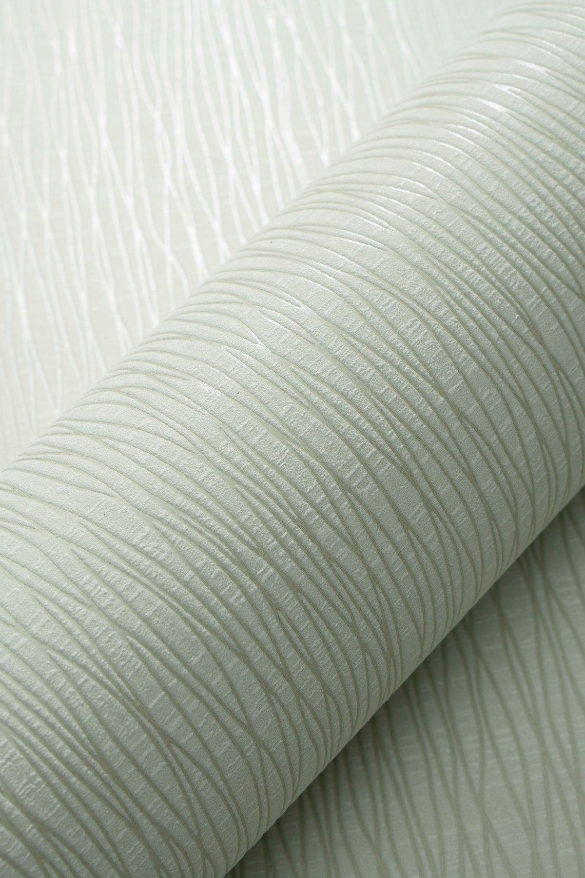 Veer Decor Sculpted Vertical Reed Green Wallpaper VRMB907-10