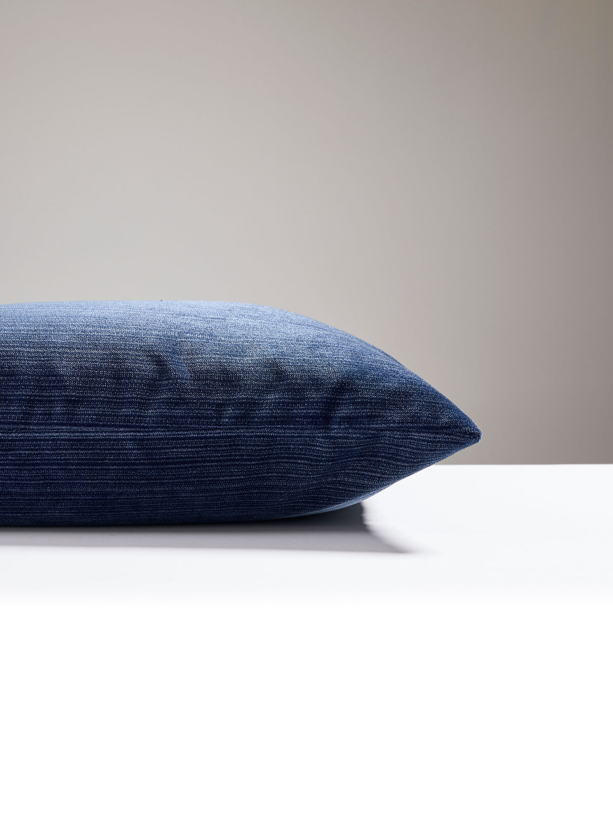 Scalamandre VW 0006STRIEPILL STRIE VELVET PILLOW - Pillow Co