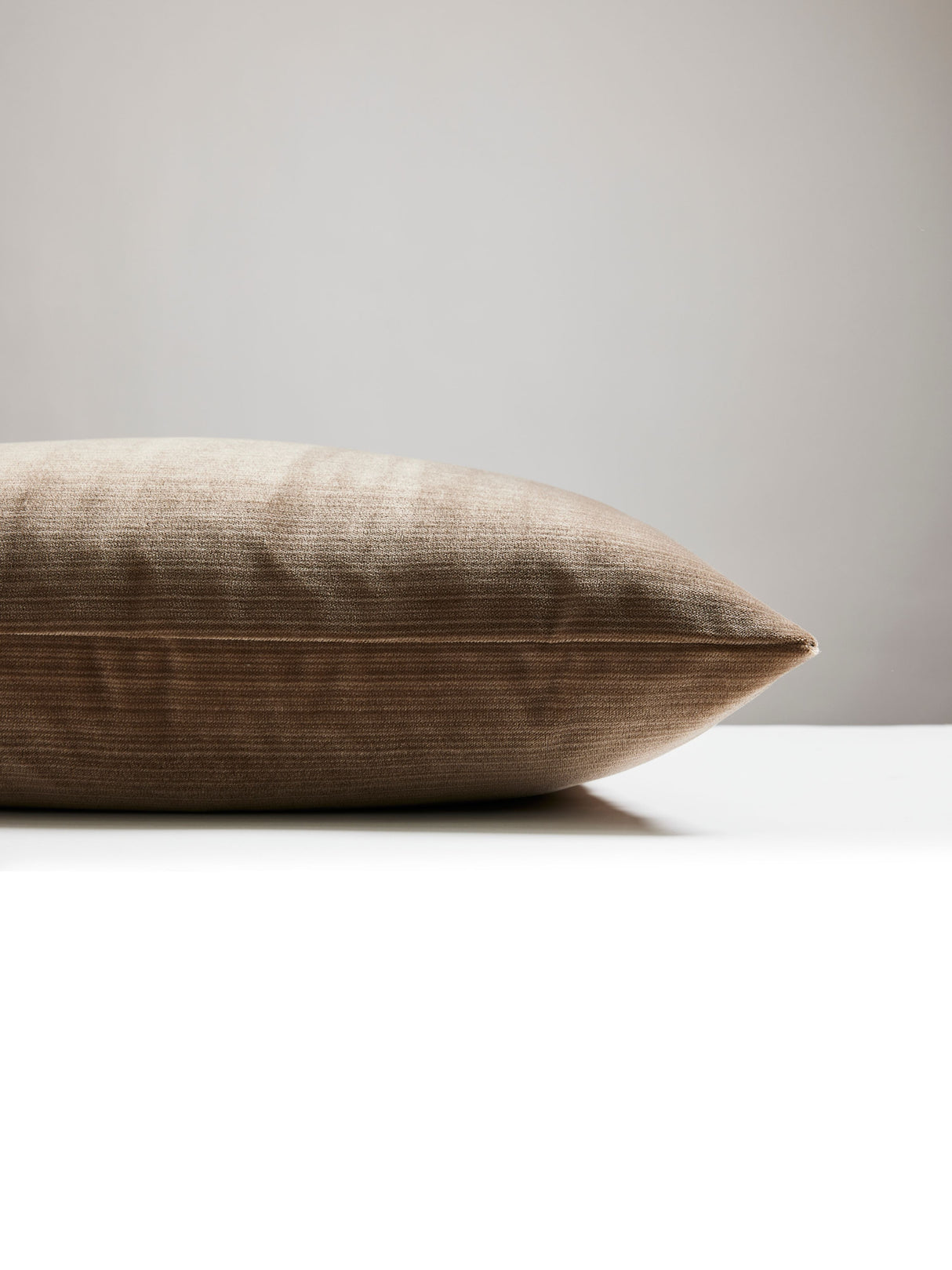 Scalamandre VW 0014STRIEPILL STRIE VELVET PILLOW - Pillow Co