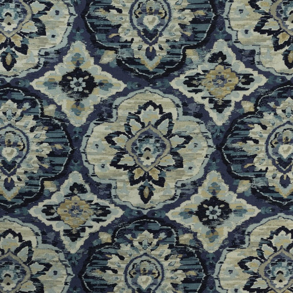 Mitchell MDS FF-2106-47 Abstract,Contemporary,Ikat Zarin-Seaglass - Eade's Wallpaper