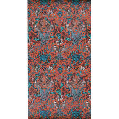 CLARKE AND CLARKE W0098/05.CAC.0 AMAZON RED Wallpaper - Eade's Wallpaper