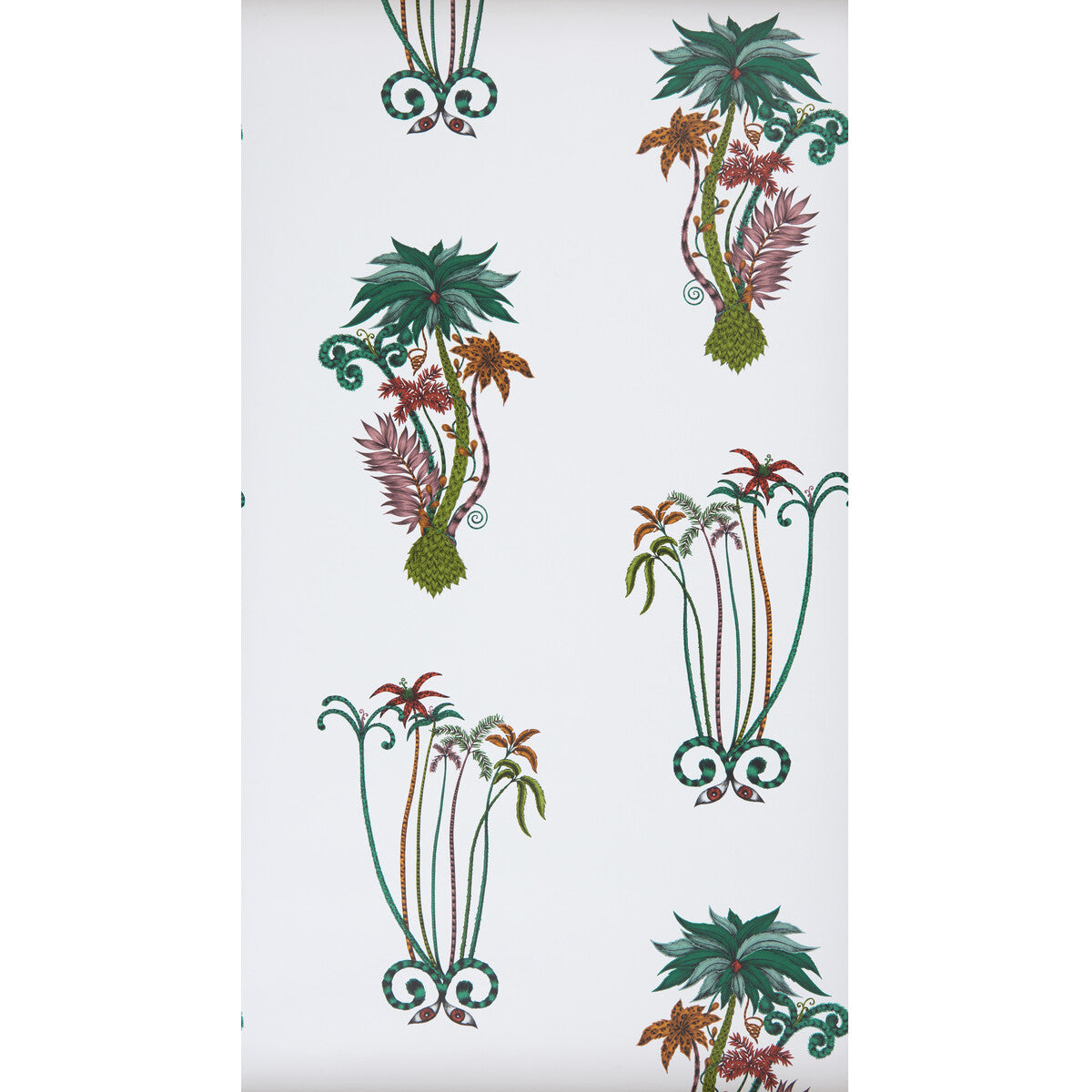 CLARKE AND CLARKE W0101/02.CAC.0 JUNGLE PALMS JUNGLE Wallpaper - Eade's Wallpaper