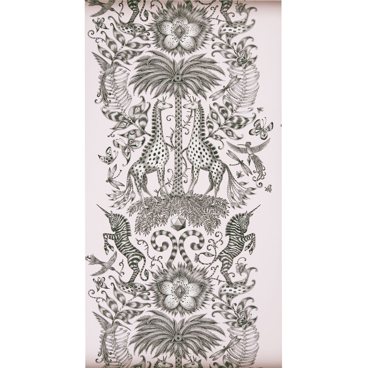 CLARKE AND CLARKE W0102/07.CAC.0 KRUGER PINK Wallpaper - Eade's Wallpaper